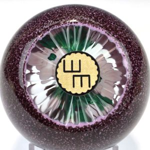 Purple Overlay Butterfly Paperweight